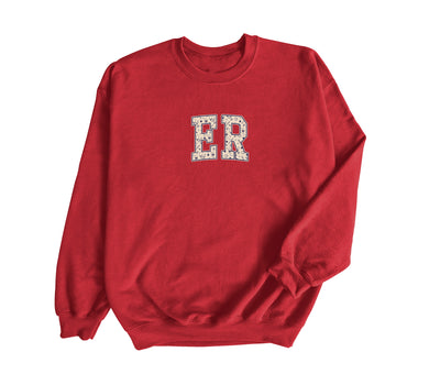 ER Medical Varsity - Non-Pocketed Crew Sweatshirt