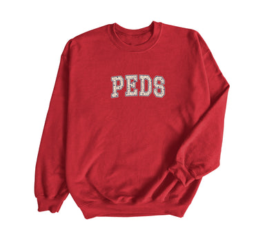 PEDS Medical Varsity - Non-Pocketed Crew Sweatshirt