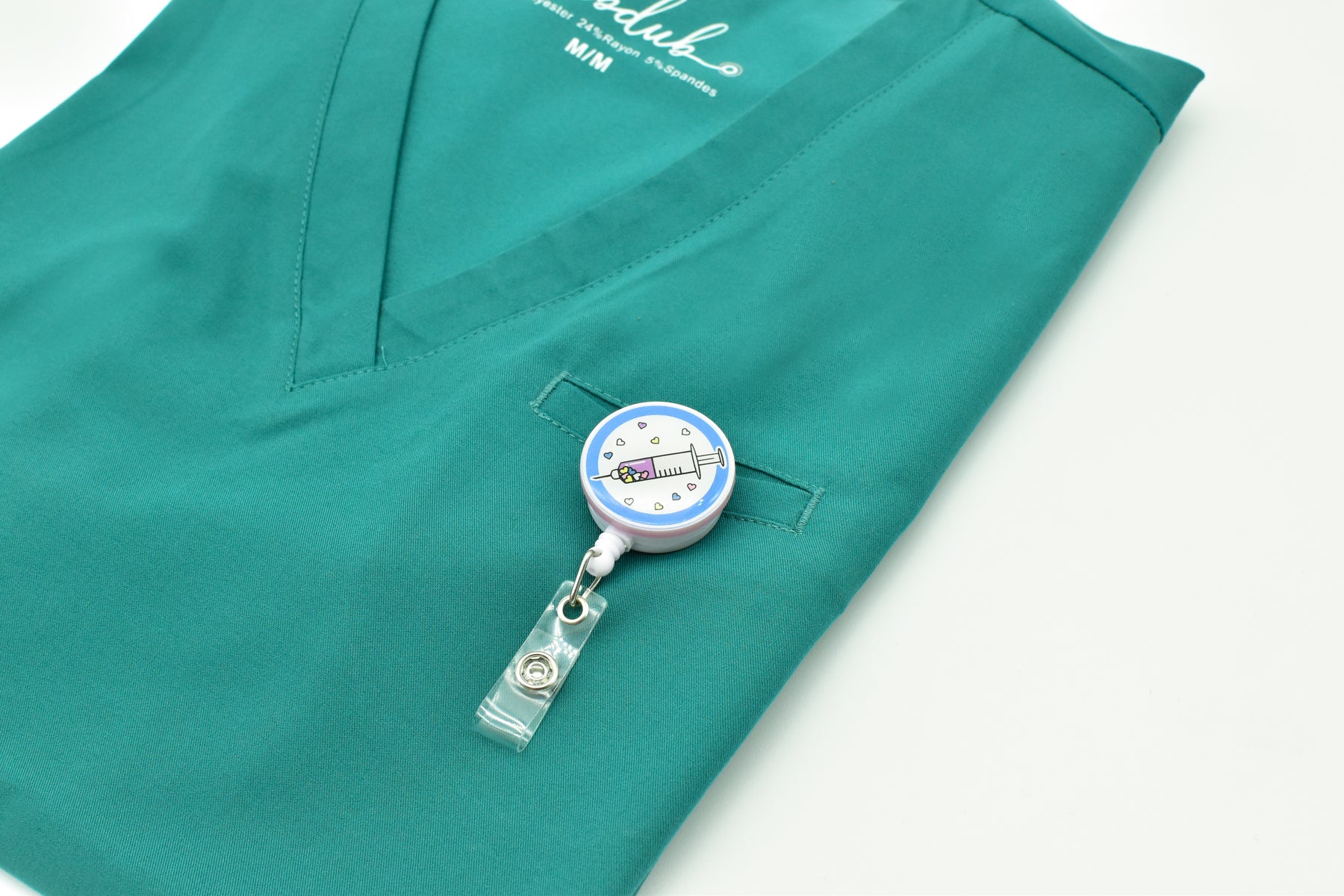 Koi Ambulance Badge Reel, Scrubs & Beyond