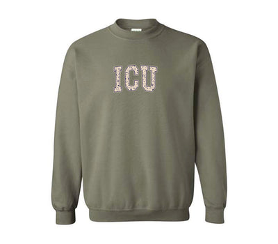 ICU Medical Varsity - Non-Pocketed Crew Sweatshirt