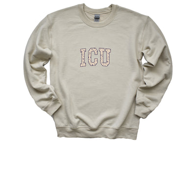 ICU Medical Varsity - Non-Pocketed Crew Sweatshirt