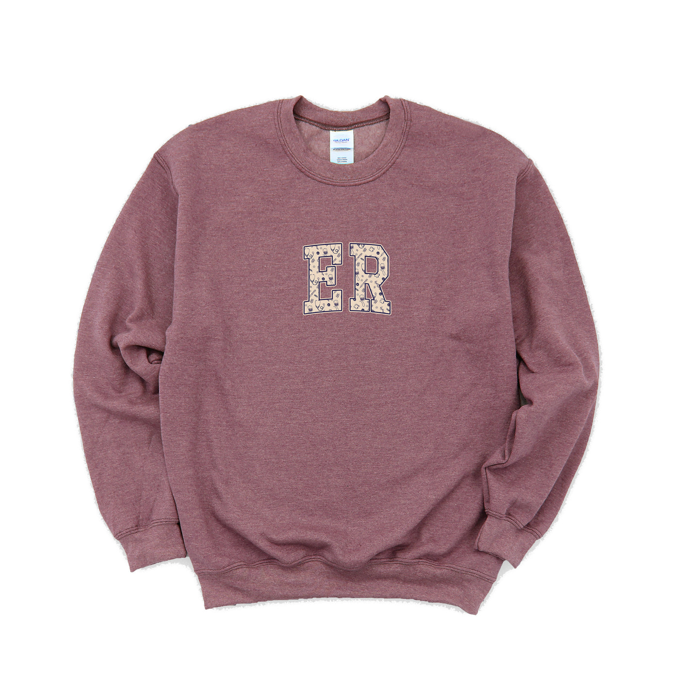 ER Medical Varsity - Non-Pocketed Crew Sweatshirt