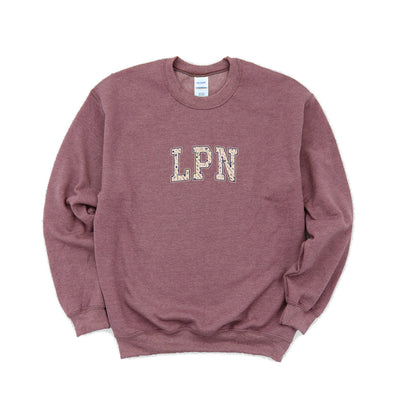 LPN Medical Varsity - Non-Pocketed Crew Sweatshirt