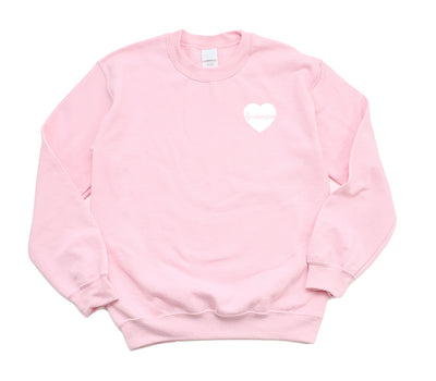 Antepartum ECG Heart - Non-Pocketed Crew Sweatshirt