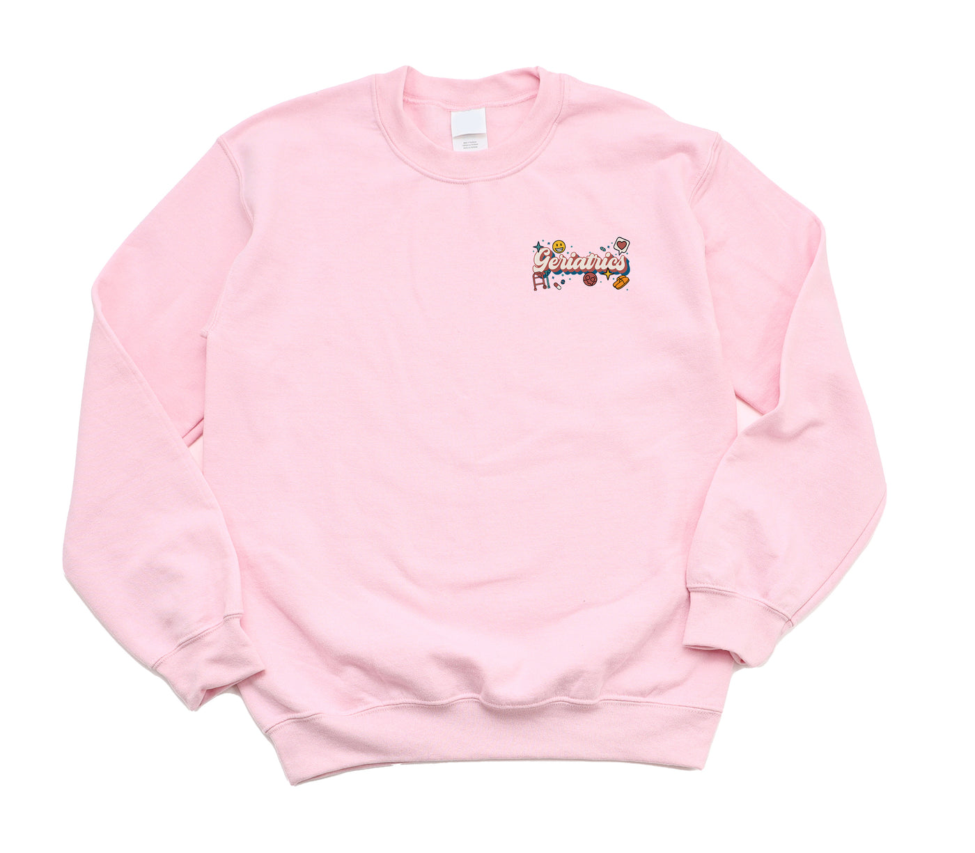 Geriatrics Retro  - Non-Pocketed Crew Sweatshirt