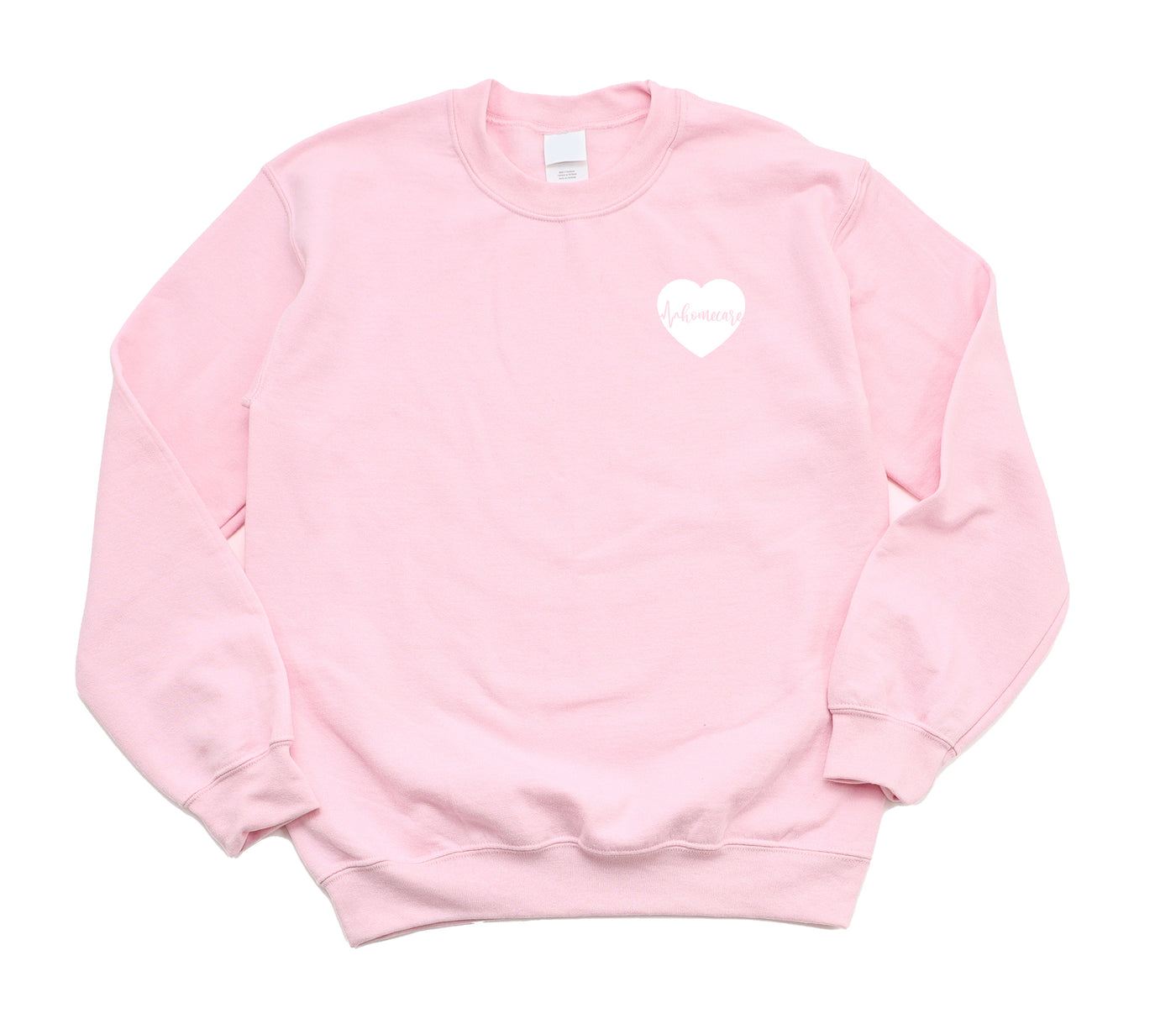 Homecare ECG Heart - Non-Pocketed Crew Sweatshirt