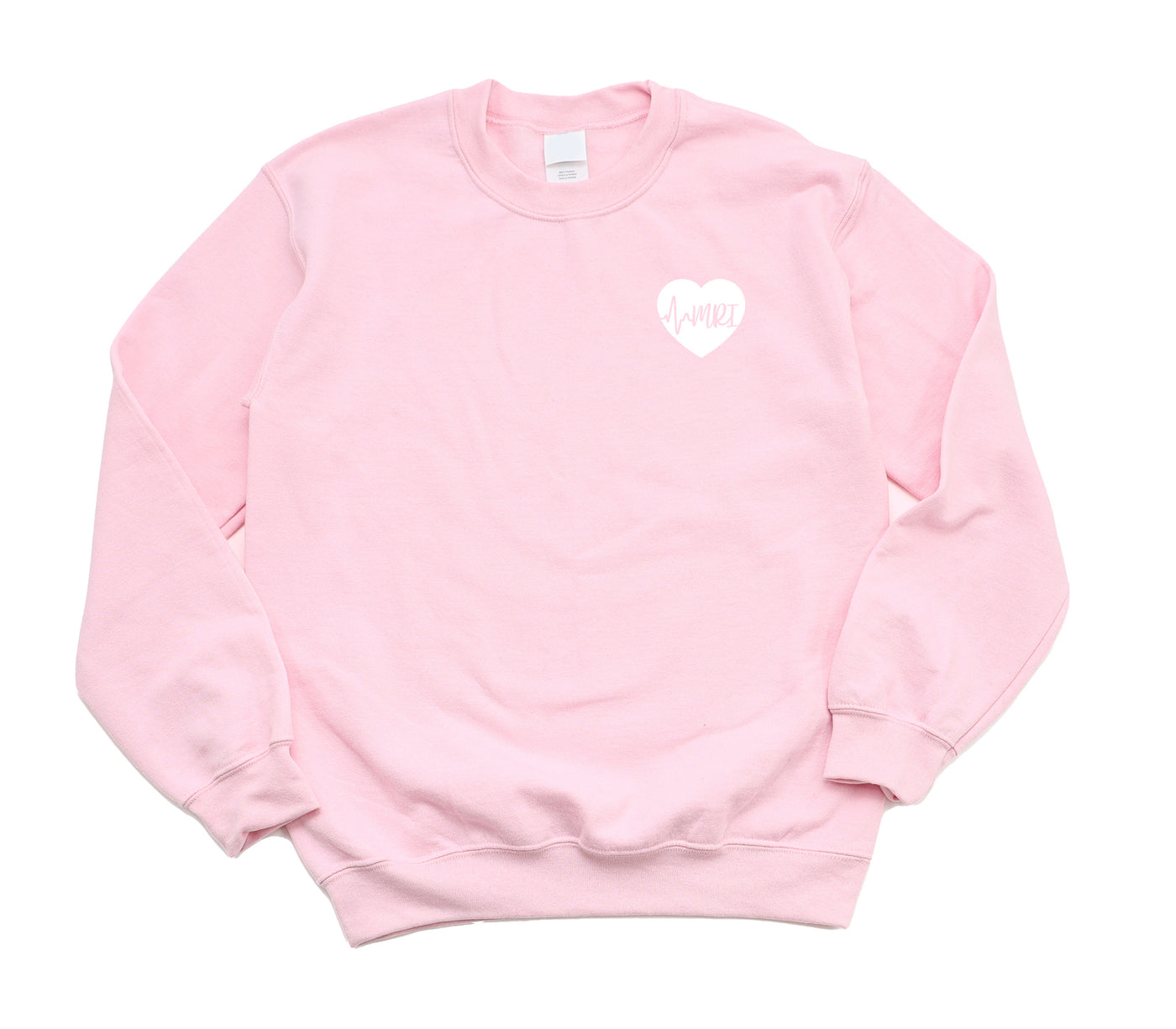 MRI ECG Heart - Non-Pocketed Crew Sweatshirt