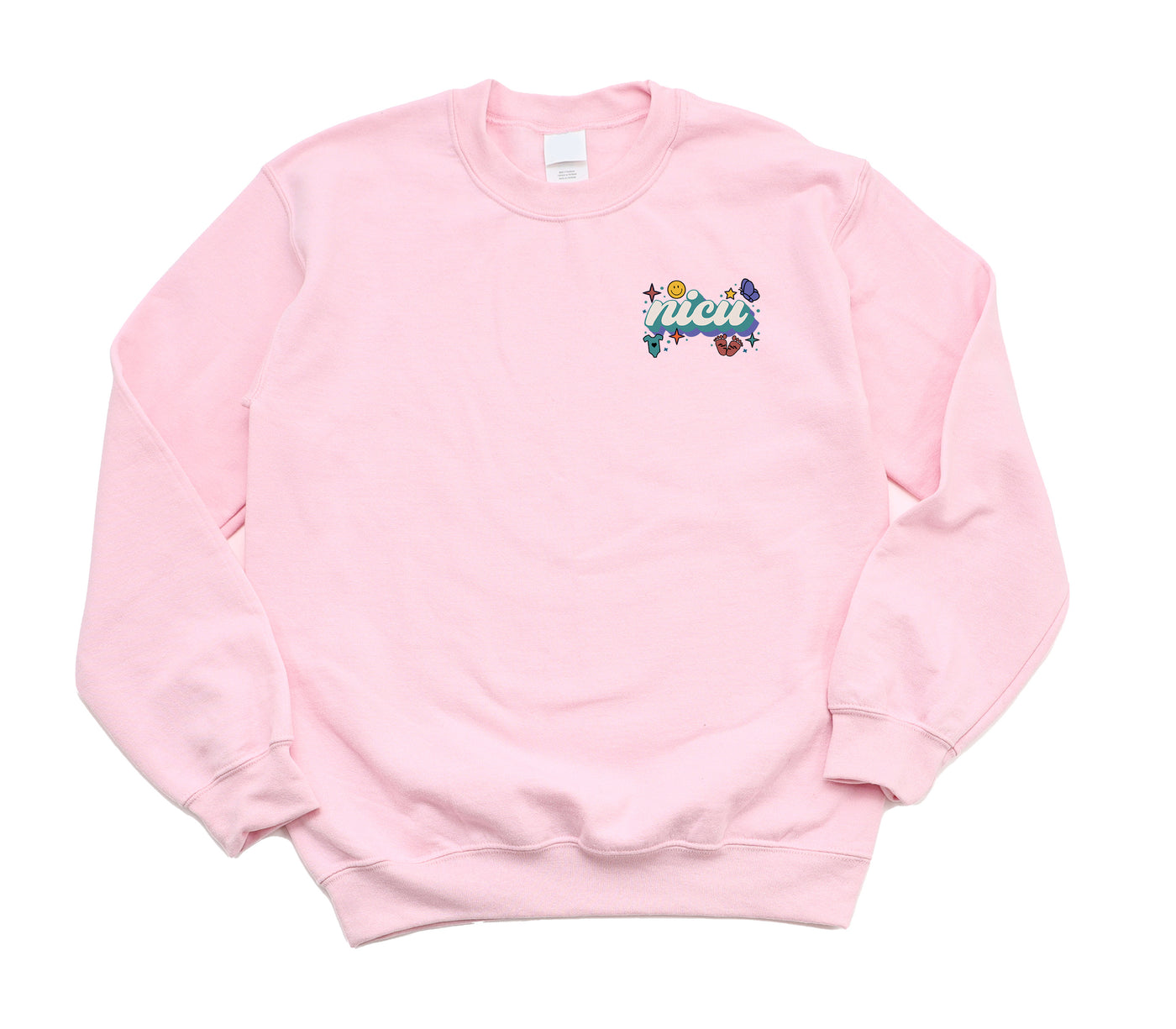 NICU Retro  - Non-Pocketed Crew Sweatshirt