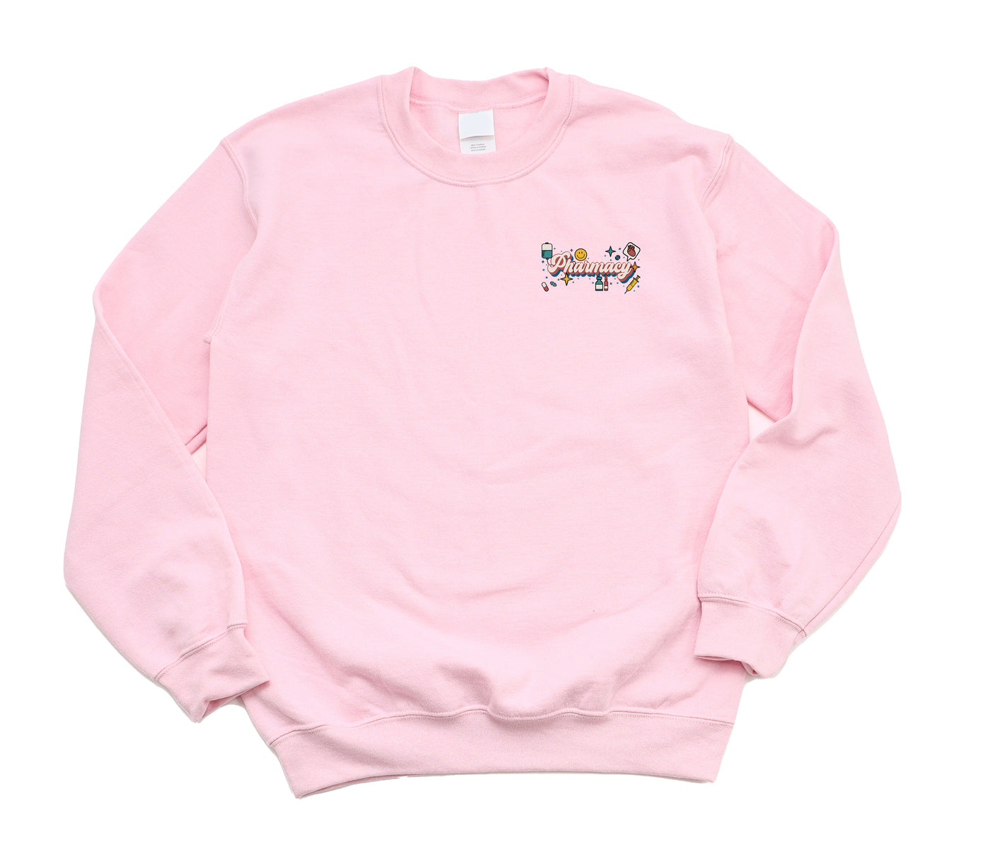 Pharmacy Retro  - Non-Pocketed Crew Sweatshirt