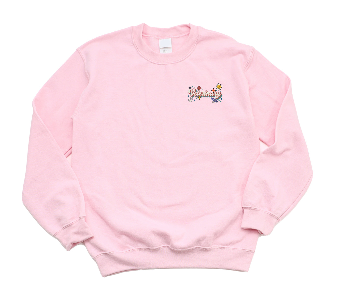 Veterinary Retro  - Non-Pocketed Crew Sweatshirt