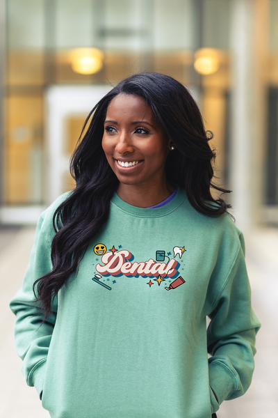 Retro Collection - Clearance Pocketed Crew Sweatshirt