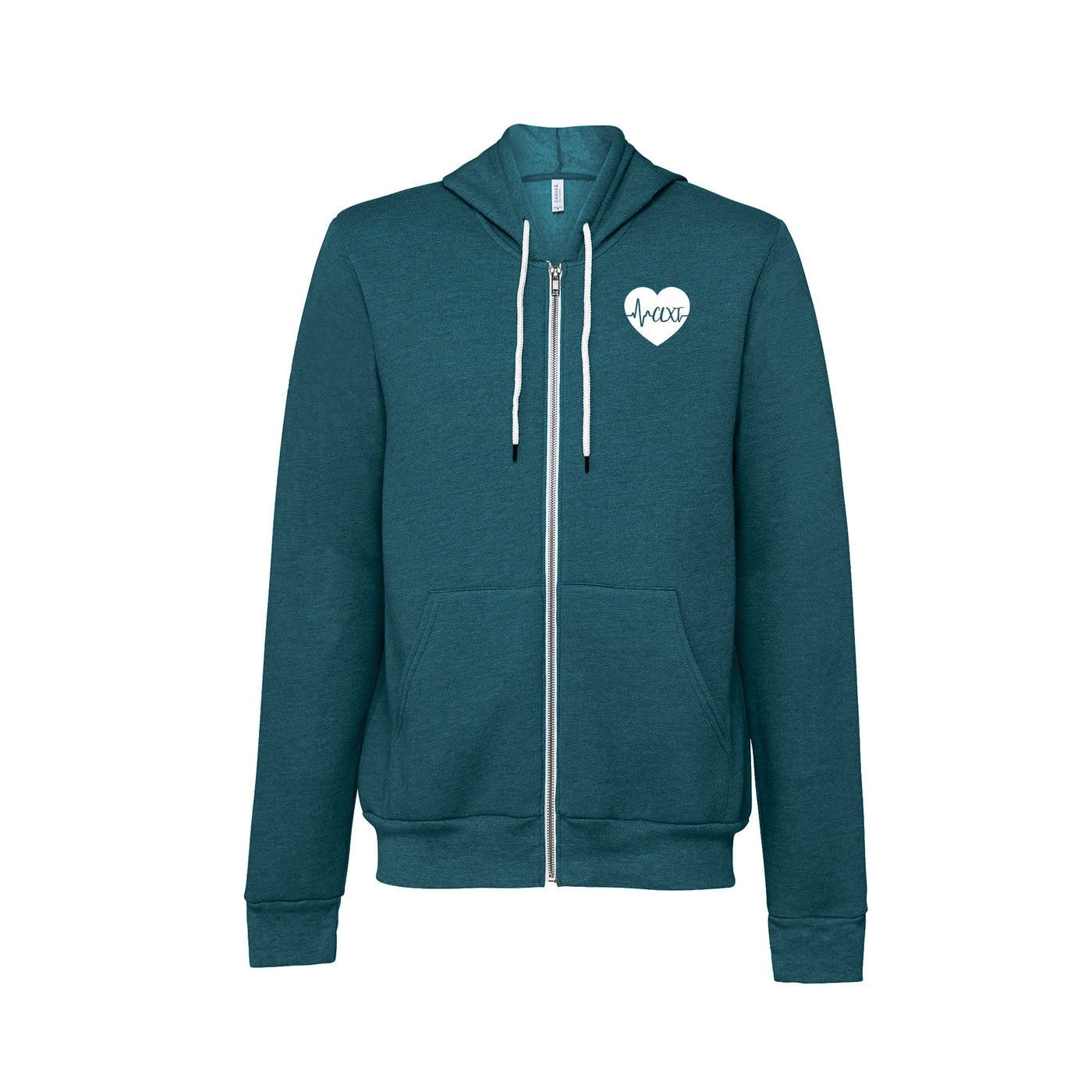 CLXT ECG Heart - Basic Hoodie