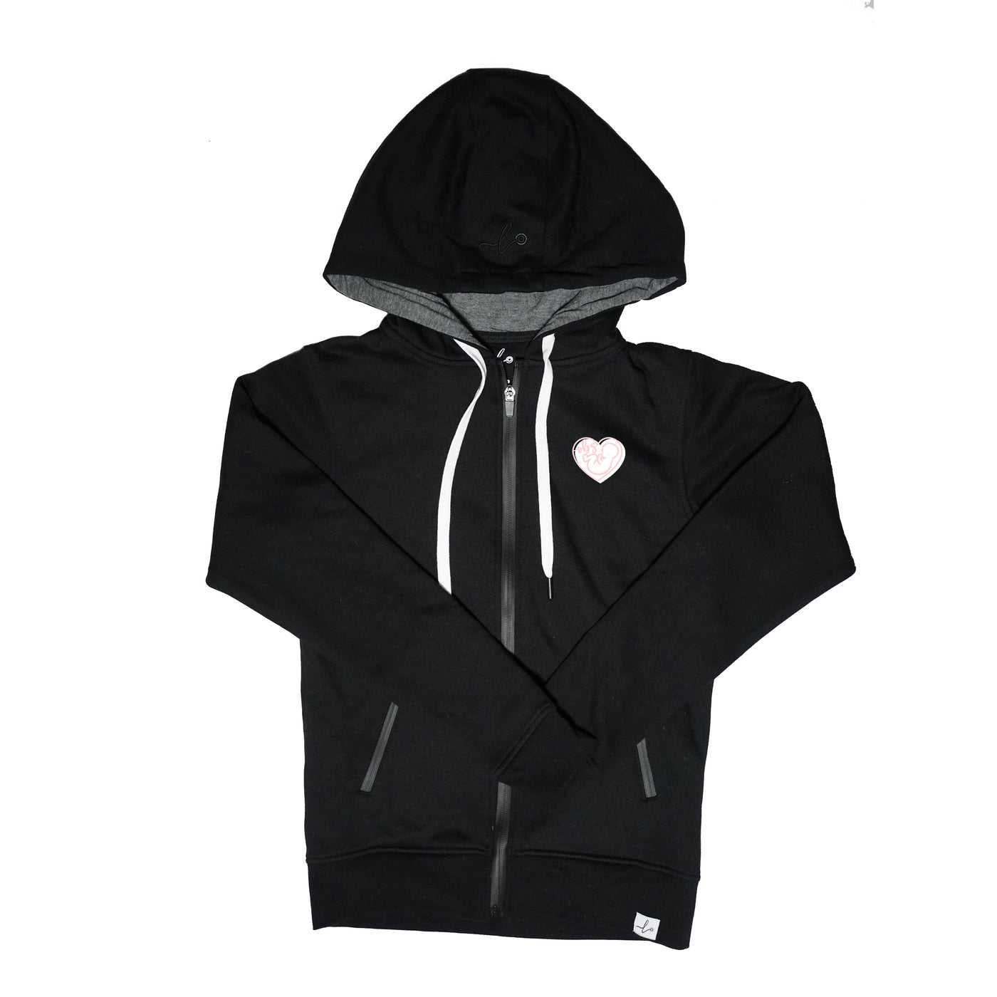 Baby in Heart - Obs - PRN Lux Hoodie