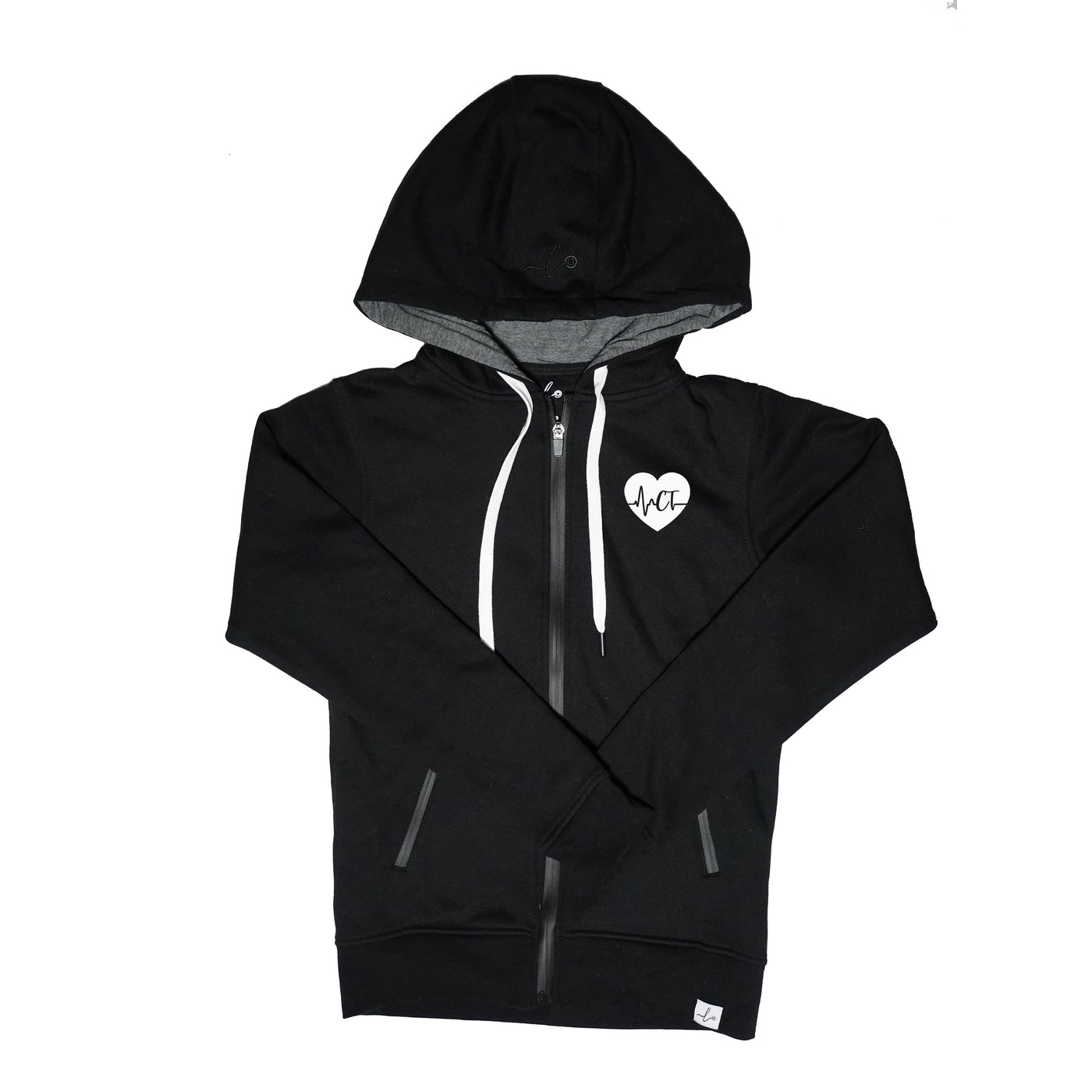 CT ECG Heart - PRN Lux Hoodie