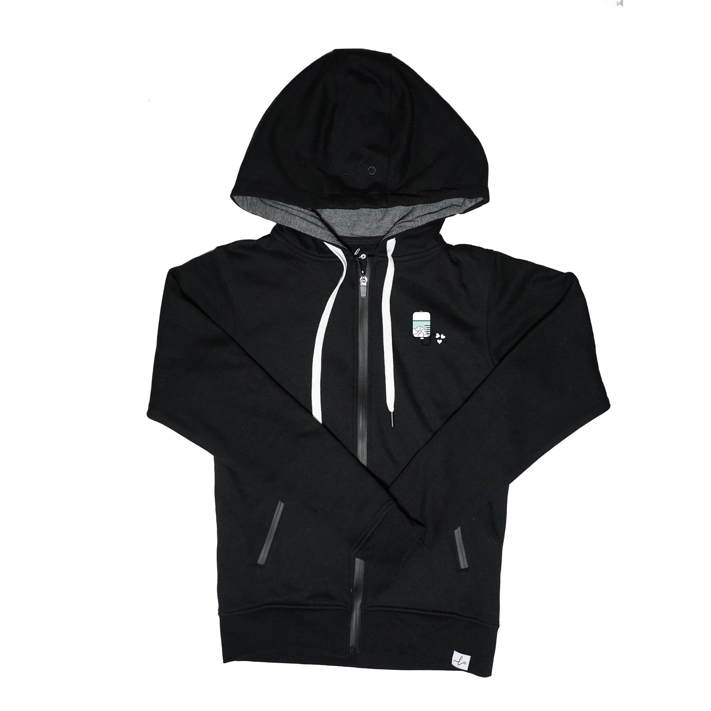 IV Bag of Hearts - PRN Lux Hoodie