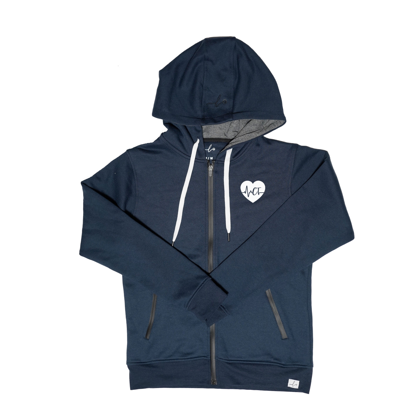 CT ECG Heart - PRN Lux Hoodie