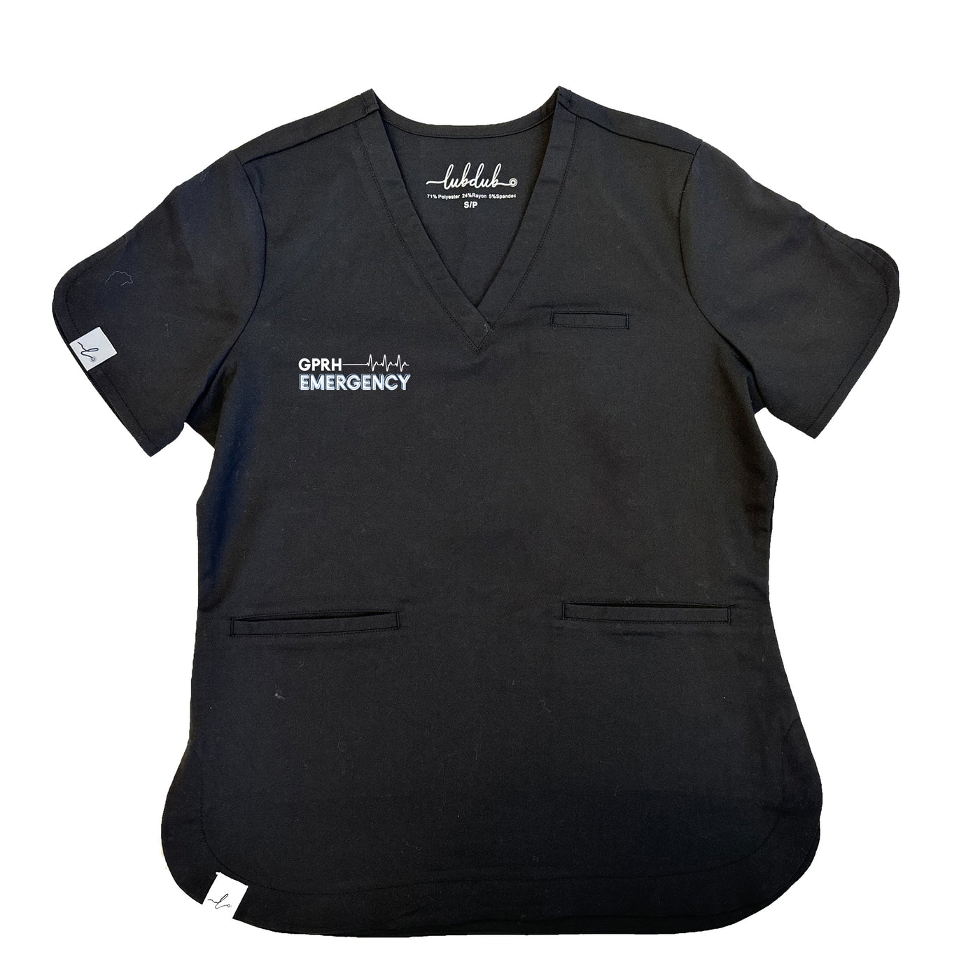 Grande Prairie Regional Hospital Emergency Department - Round 3 - Rosa Scrub Top