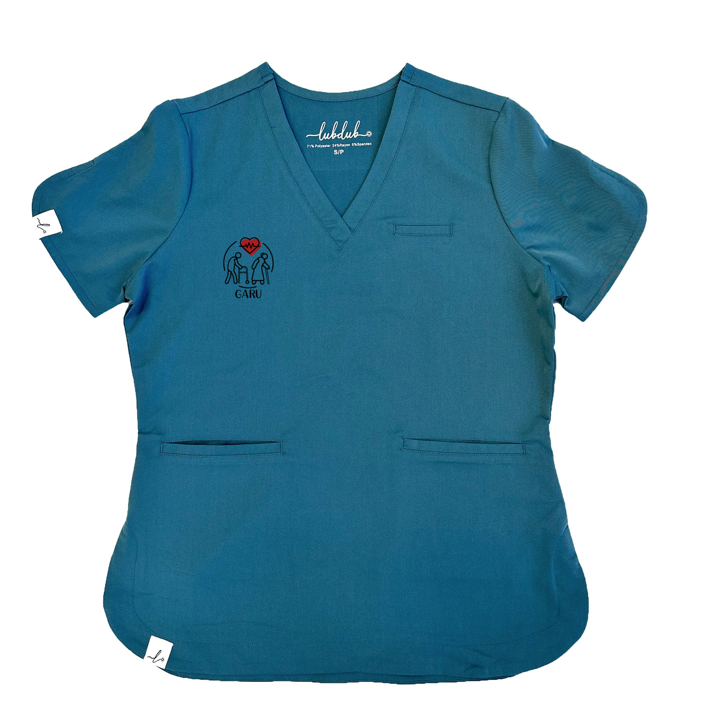 Chinook Regional Hospital - 5A Geriatric Assessment and Rehabilitation Unit - Round 3 - Promo Rosa Scrub Top