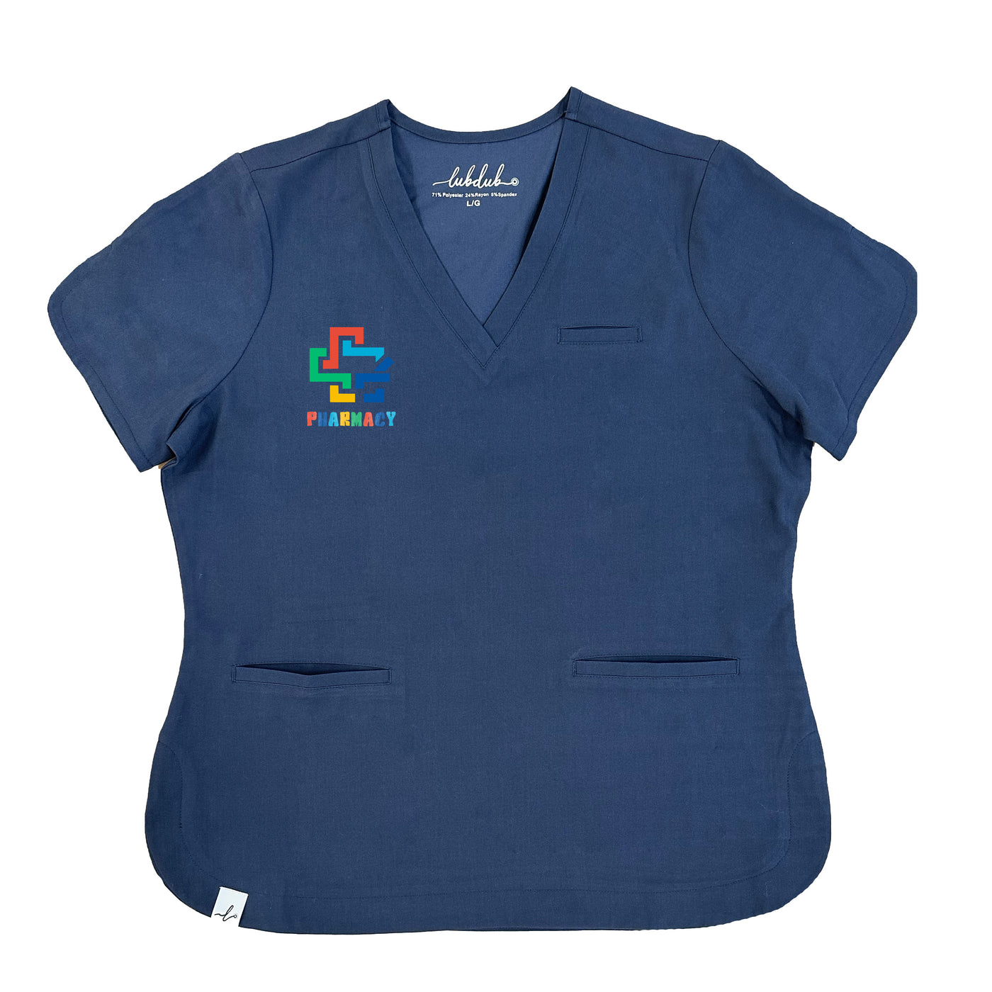 Alberta Branch of the Canadian Society of Healthcare-Systems Pharmacy - Rosa Scrub Top