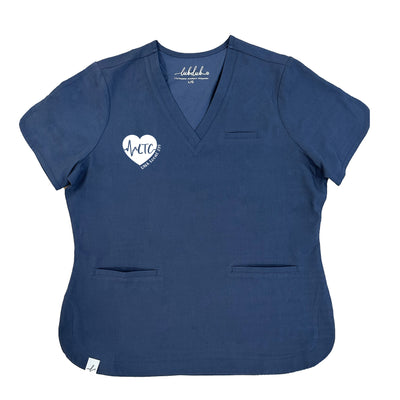 UNA Local 219 - Round 2 - Rosa Scrub Top