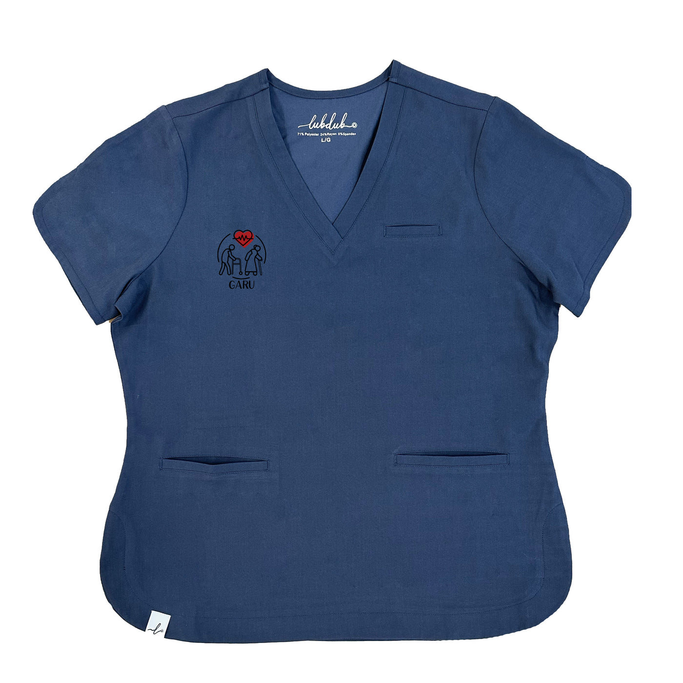 Chinook Regional Hospital - 5A Geriatric Assessment and Rehabilitation Unit - Round 3 - Rosa Scrub Top