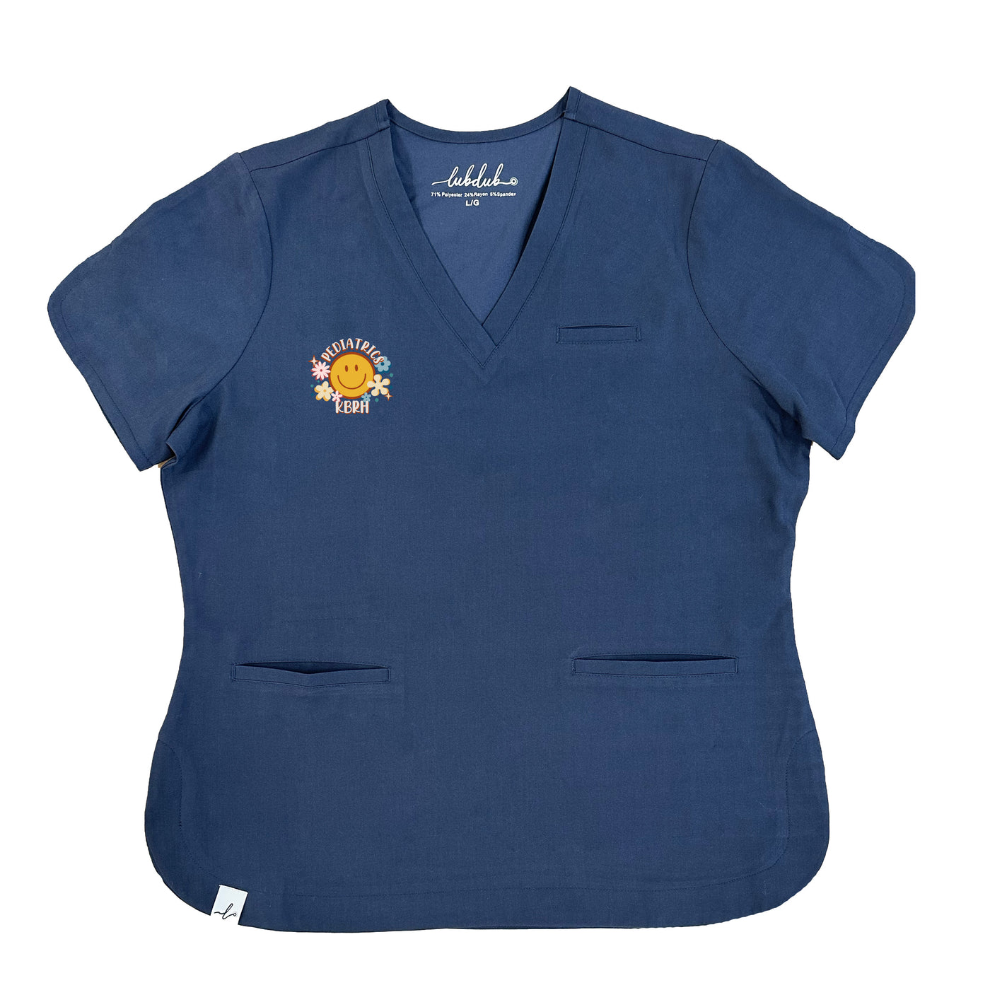 KBRH Mat/Child - Rosa Scrub Top