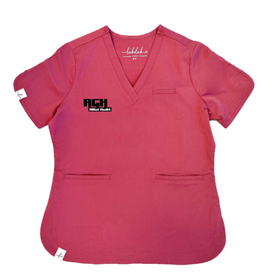 Rockyview General Hospital Allied Health - Round 3 - Promo Rosa Scrub Top