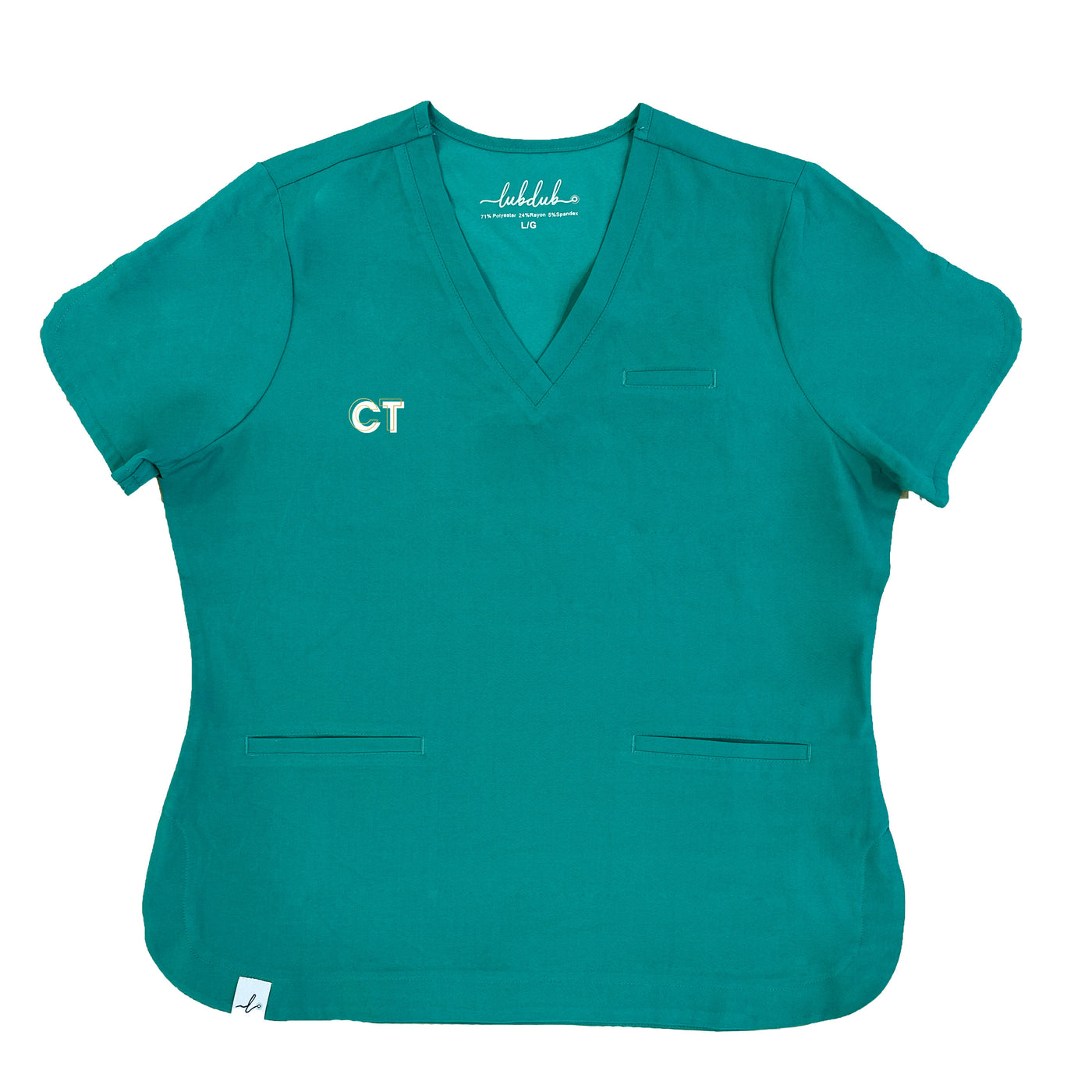 CT Creds - Rosa Scrub Top