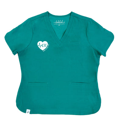 UNA Local 219 - Round 2 - Rosa Scrub Top