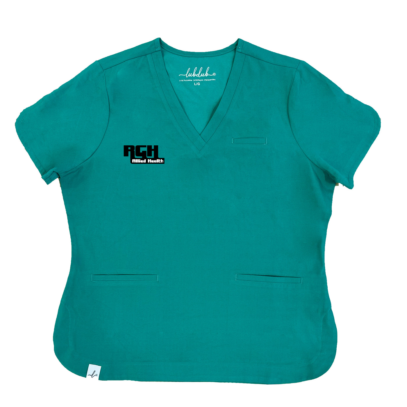 Rockyview General Hospital Allied Health - Round 3 - Rosa Scrub Top