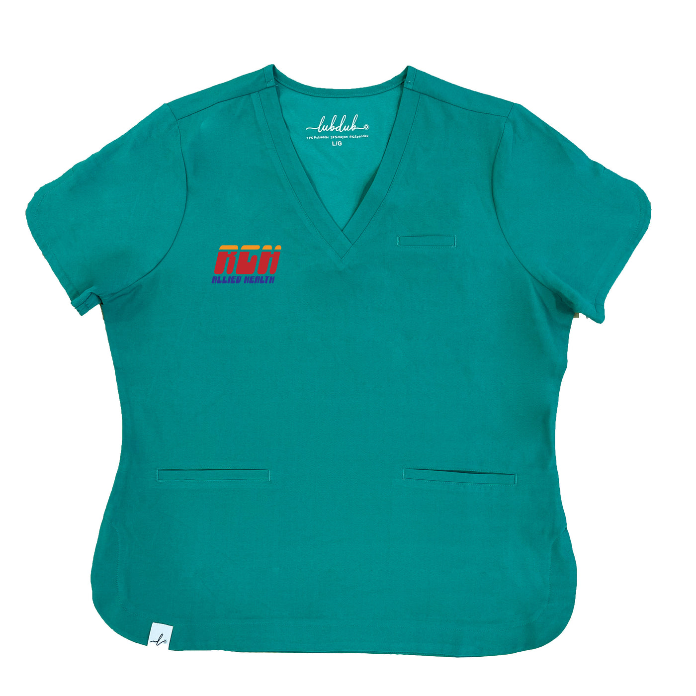 Rockyview General Hospital Allied Health - Round 3 - Rosa Scrub Top