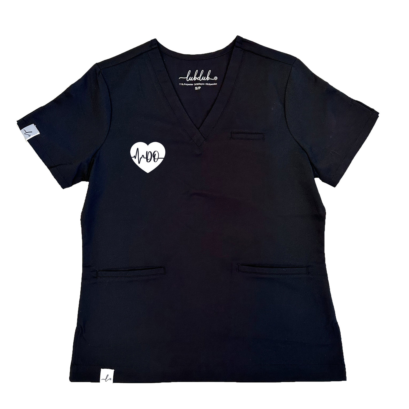 DO ECG Heart - Codi Scrub Top