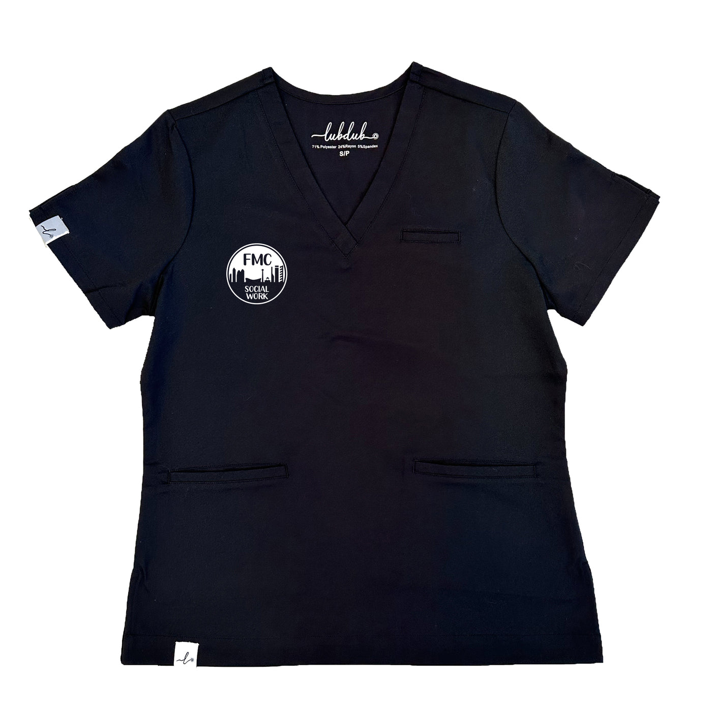 Foothills Medical Centre Social Work - Codi Scrub Top