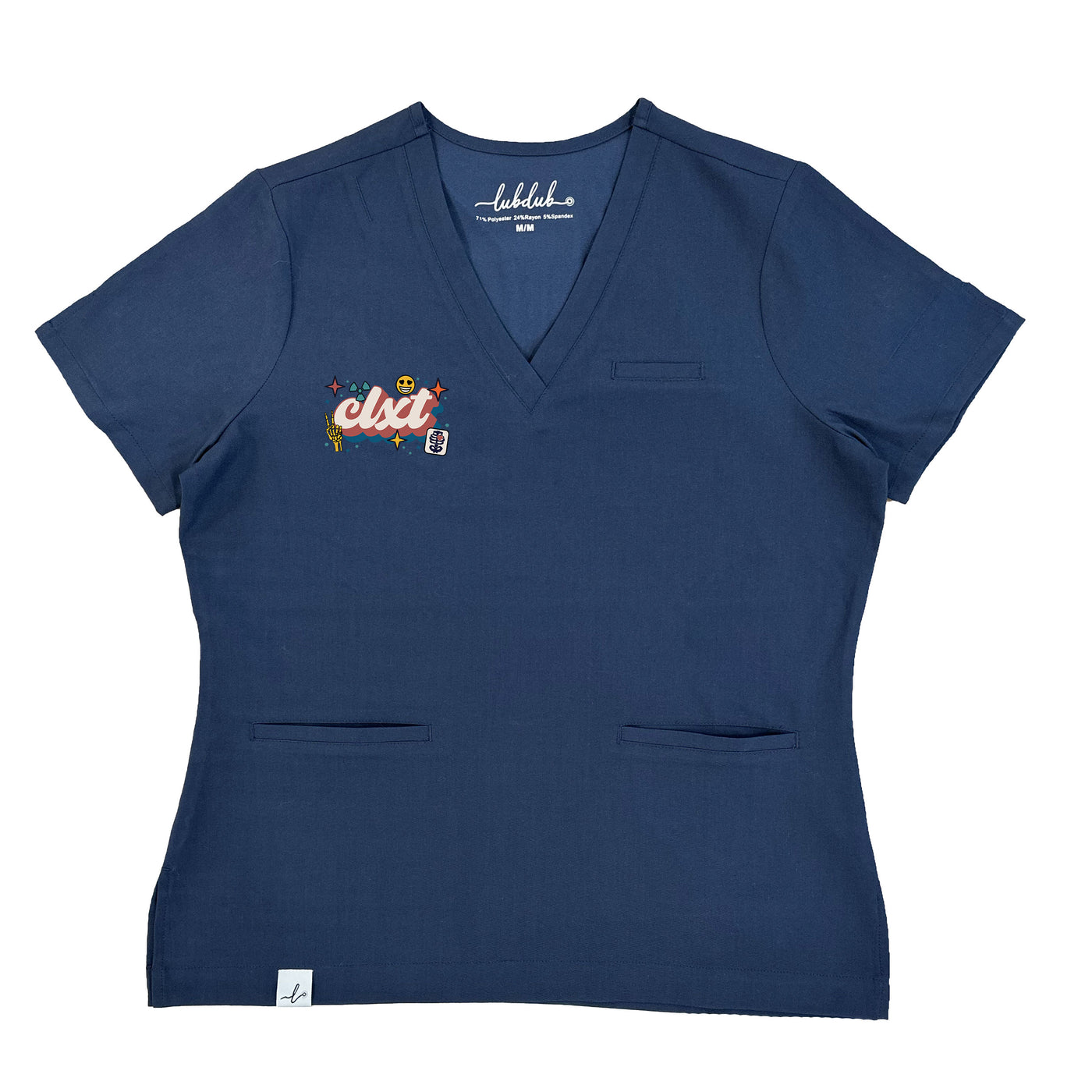 CLXT Retro - Codi Scrub Top