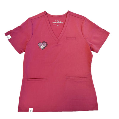 Work of Heart - Codi Scrub Top