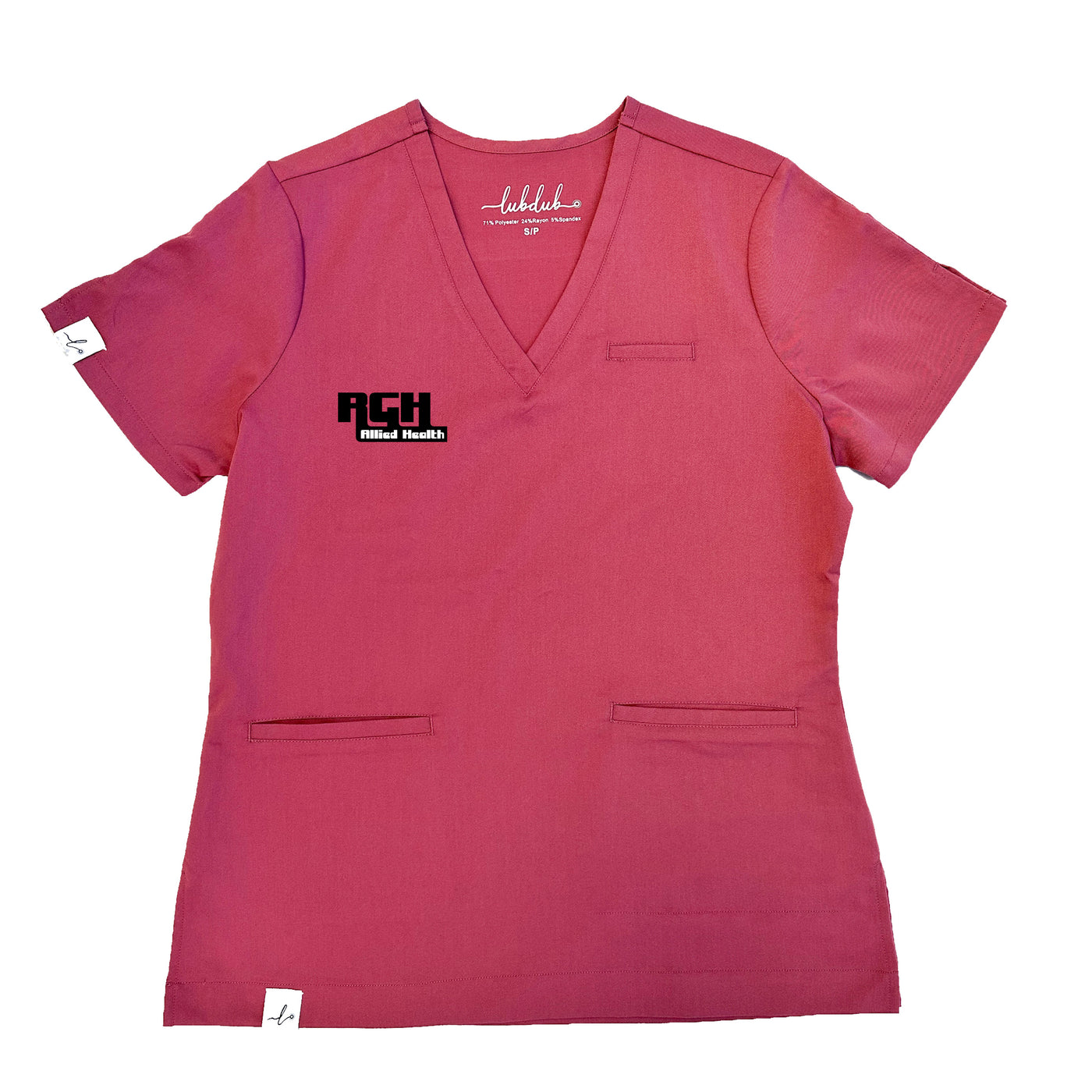 Rockyview General Hospital Allied Health - Round 3 - Promo Codi Scrub Top