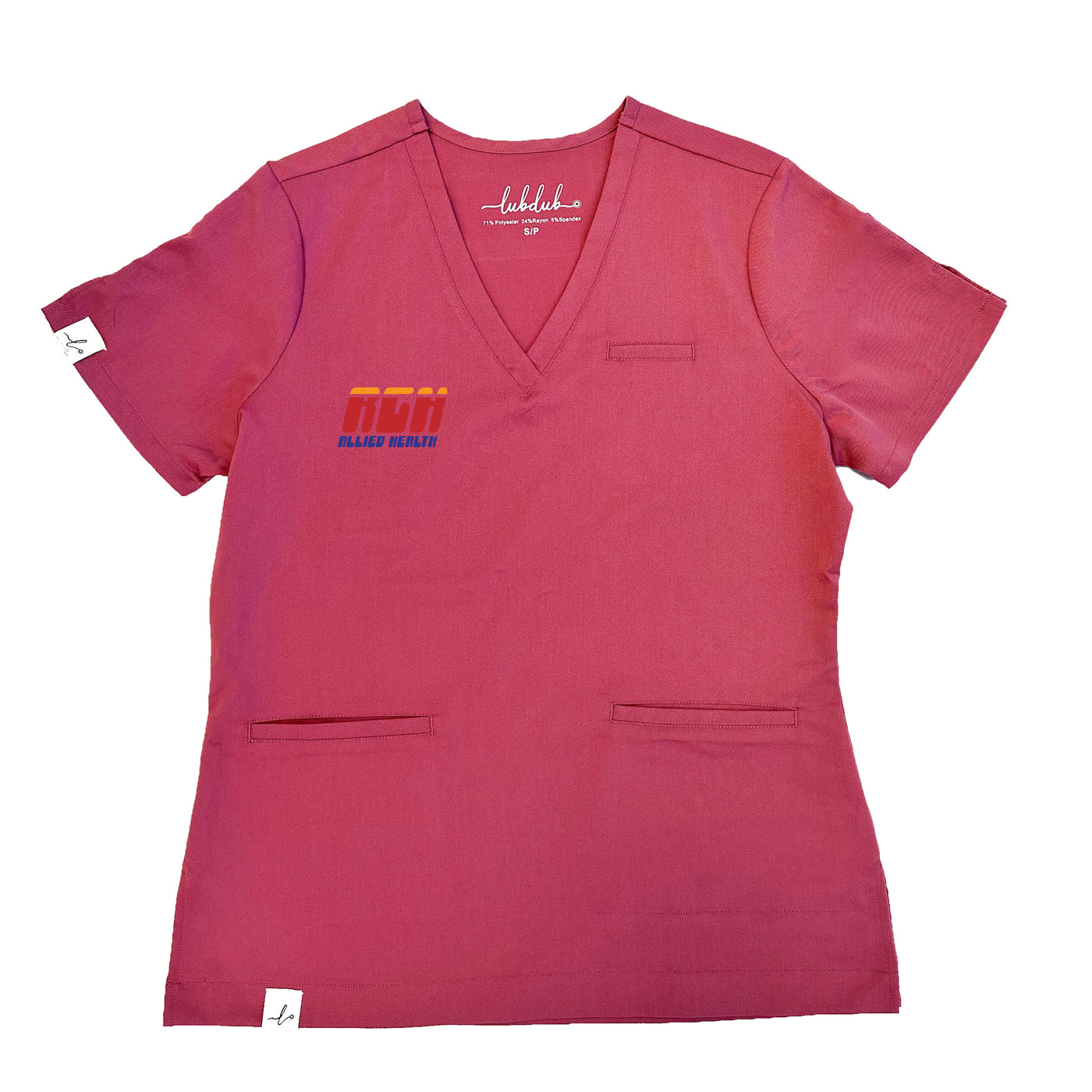 Rockyview General Hospital Allied Health - Round 3 - Promo Codi Scrub Top