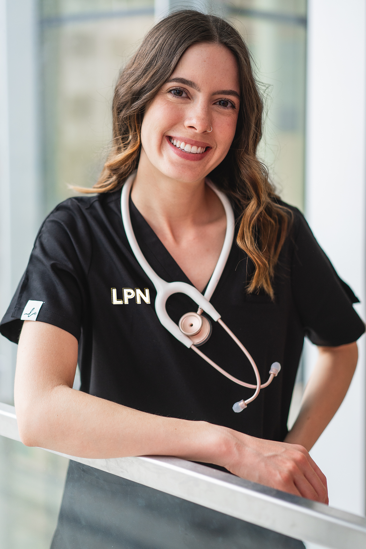 LPN Creds - Codi Scrub Top