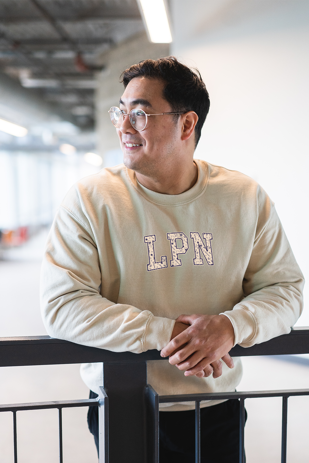 LPN Medical Varsity - Non-Pocketed Crew Sweatshirt