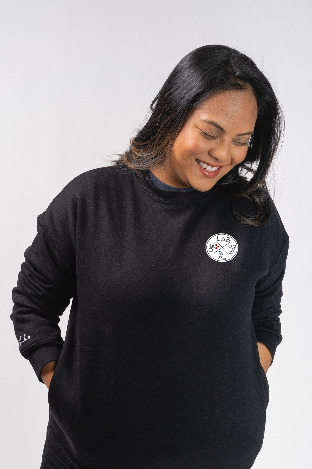 Lab Icons - Pocketed Crew Sweatshirt