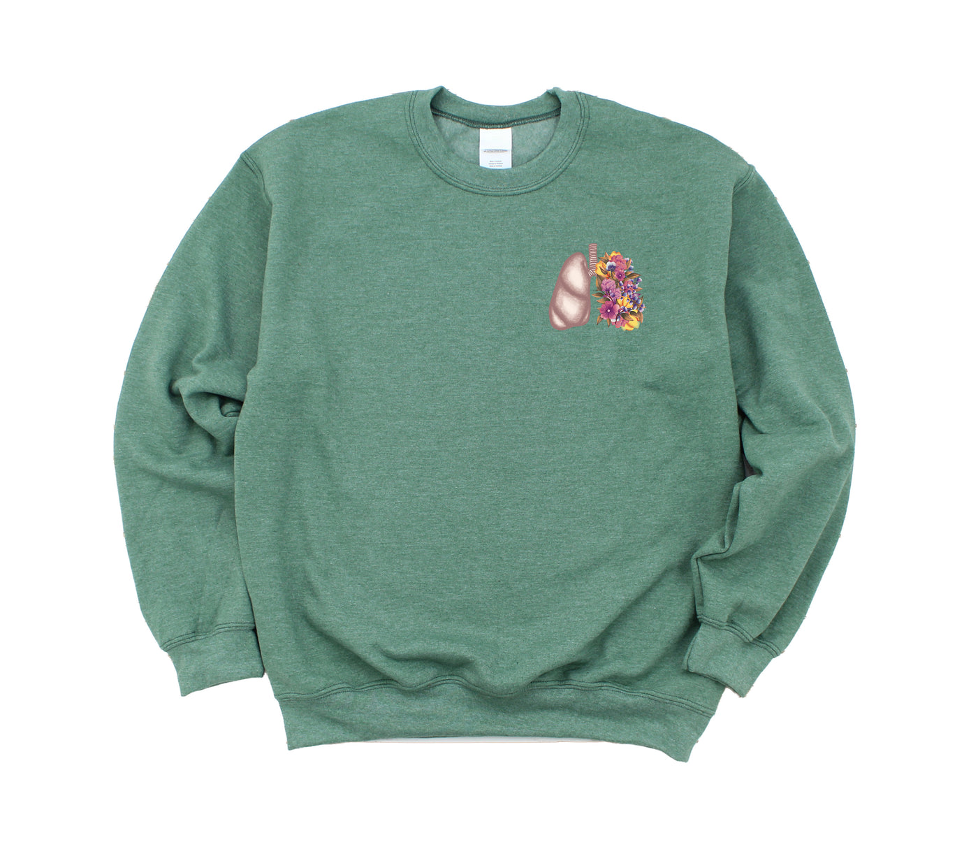 Floral Collection - Non-Pocketed Crew Sweatshirt