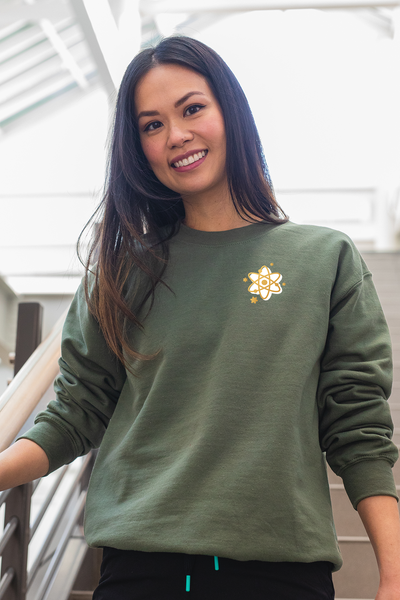 Atom Icon - Non-Pocketed Crew Sweatshirt