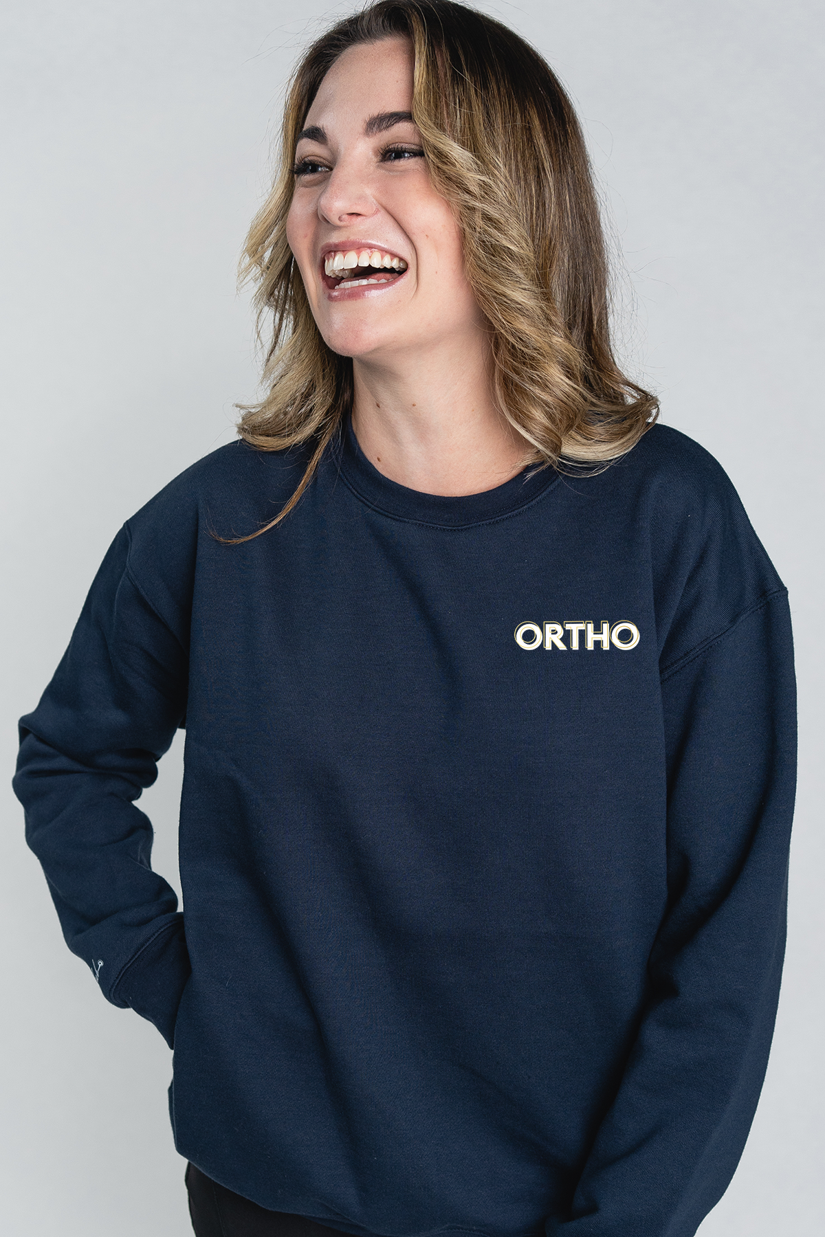 Ortho Creds - Pocketed Crew Sweatshirt