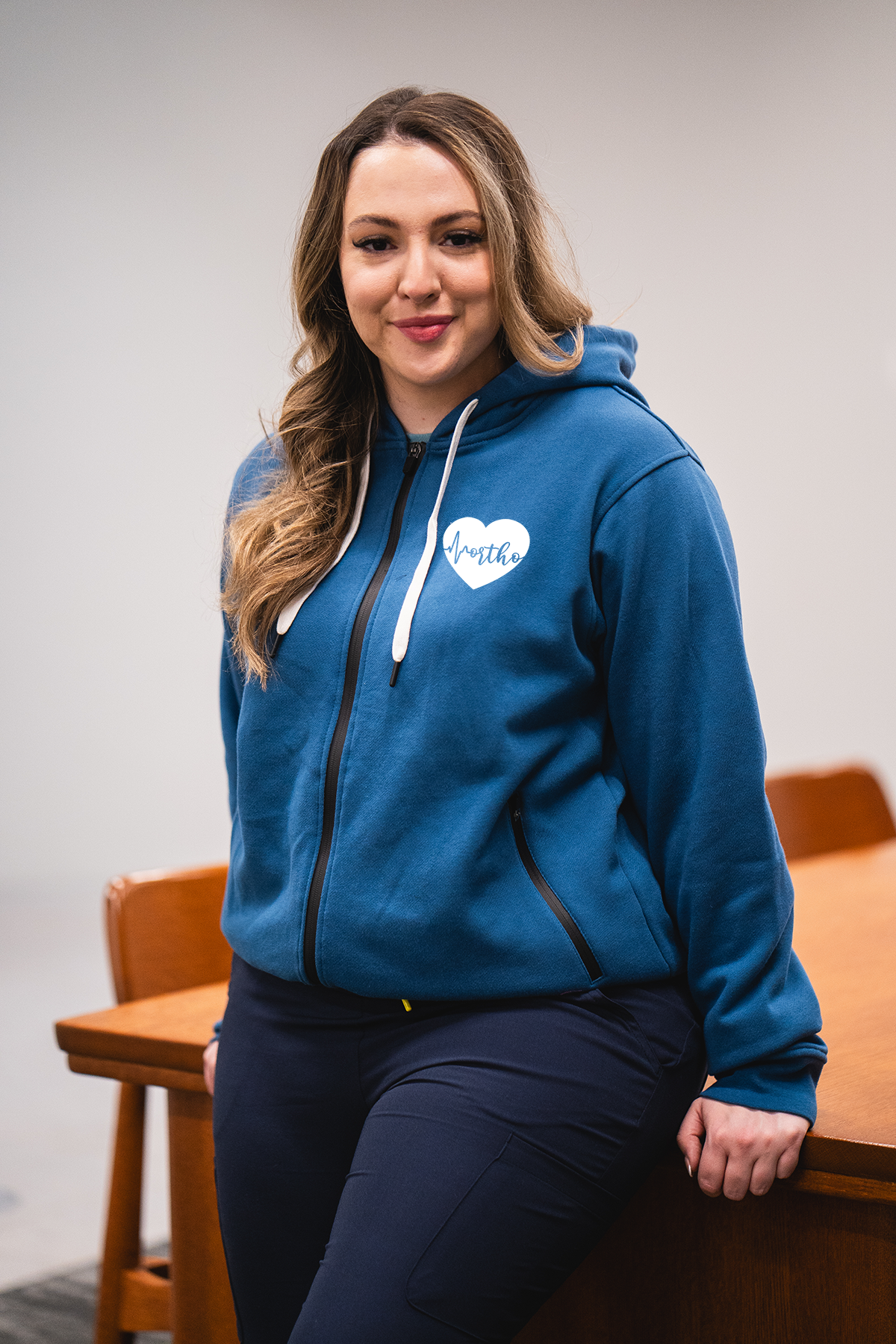 Ortho ECG Heart - PRN Lux Hoodie