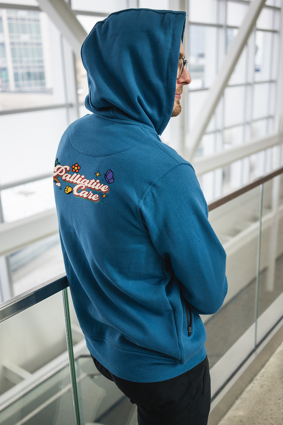 Palliative Care Retro - PRN Lux Hoodie