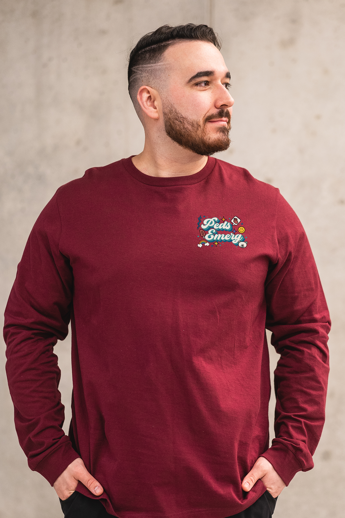 Peds Emergency Retro - Long Sleeve