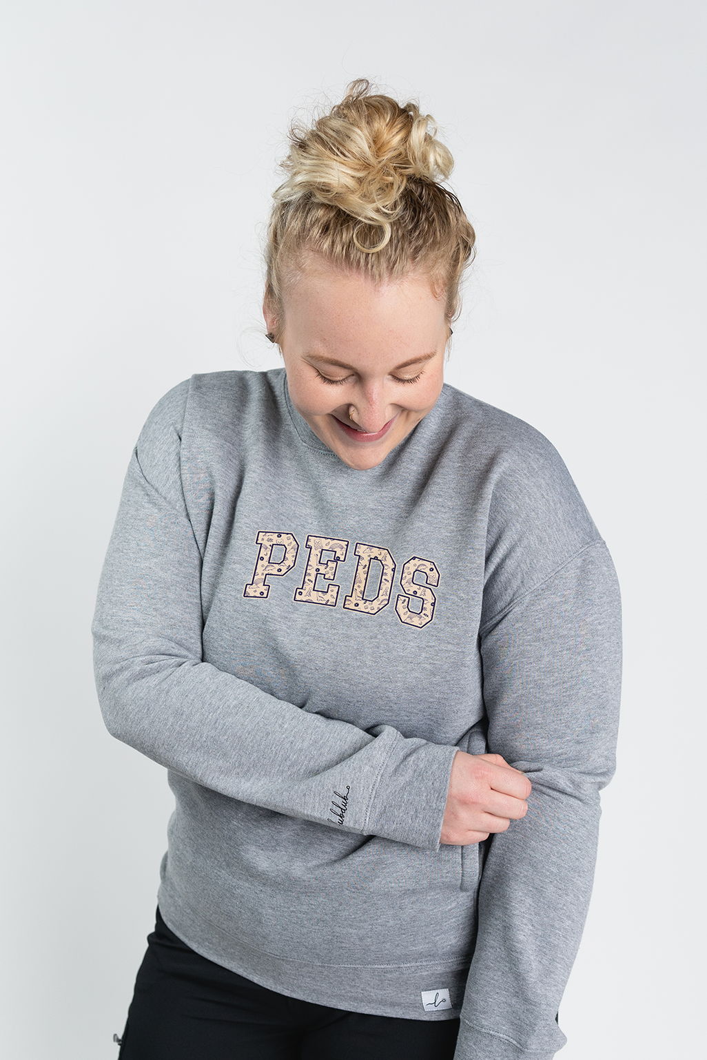 PEDS Medical Varsity - Pocketed Crew Sweatshirt