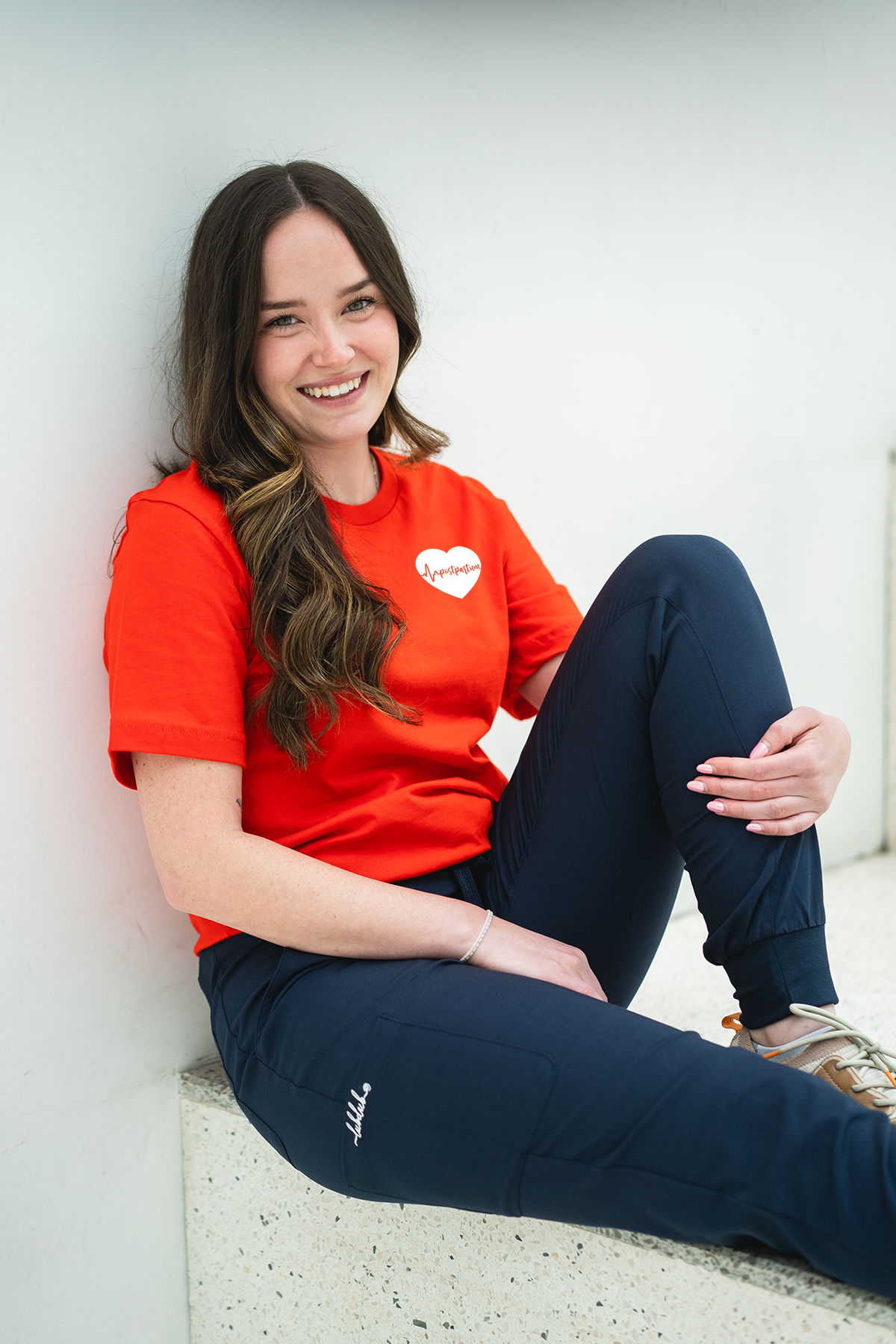 Postpartum ECG Heart - Shirt