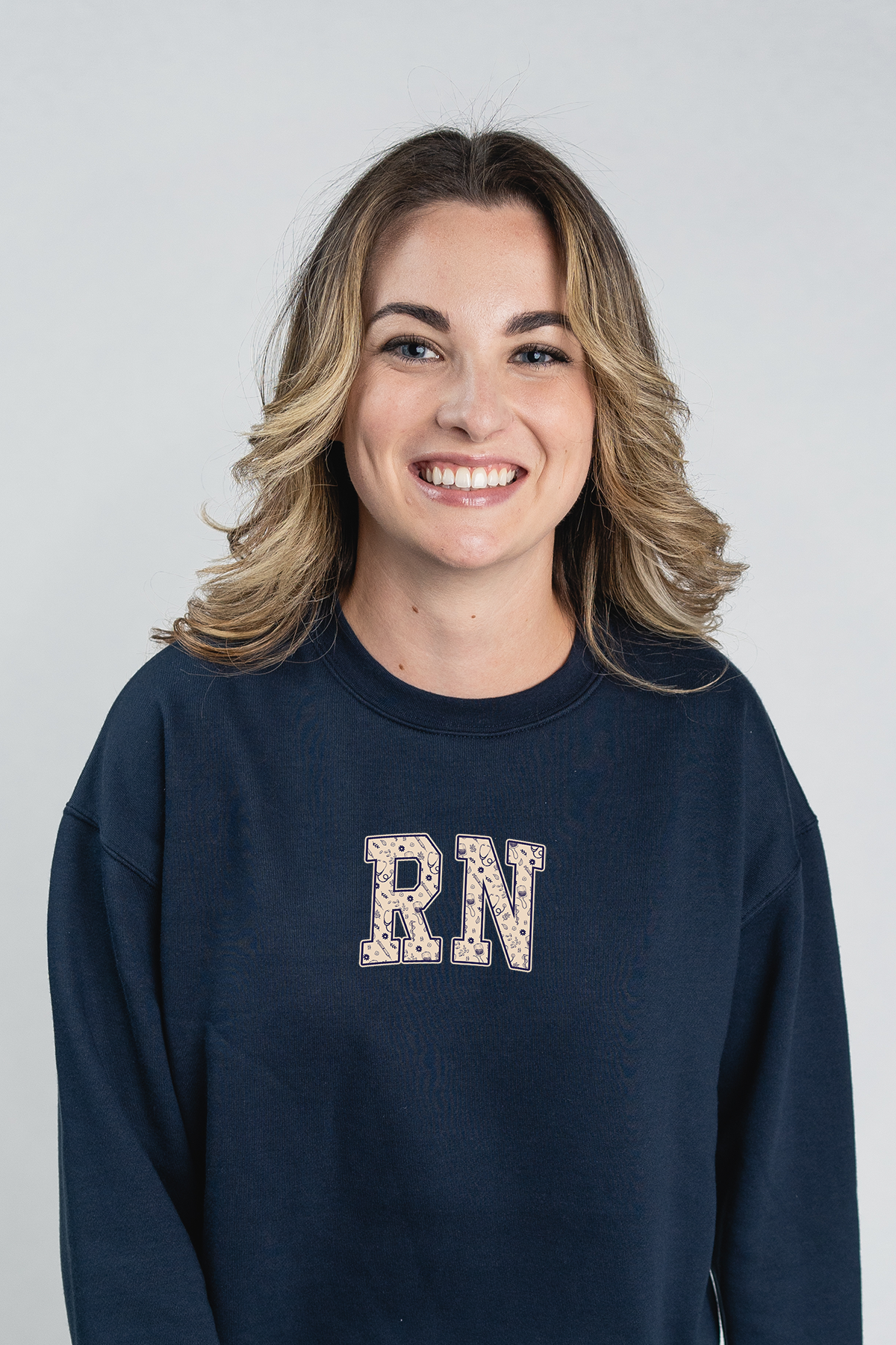 RN Medical Varsity - Pocketed Crew Sweatshirt