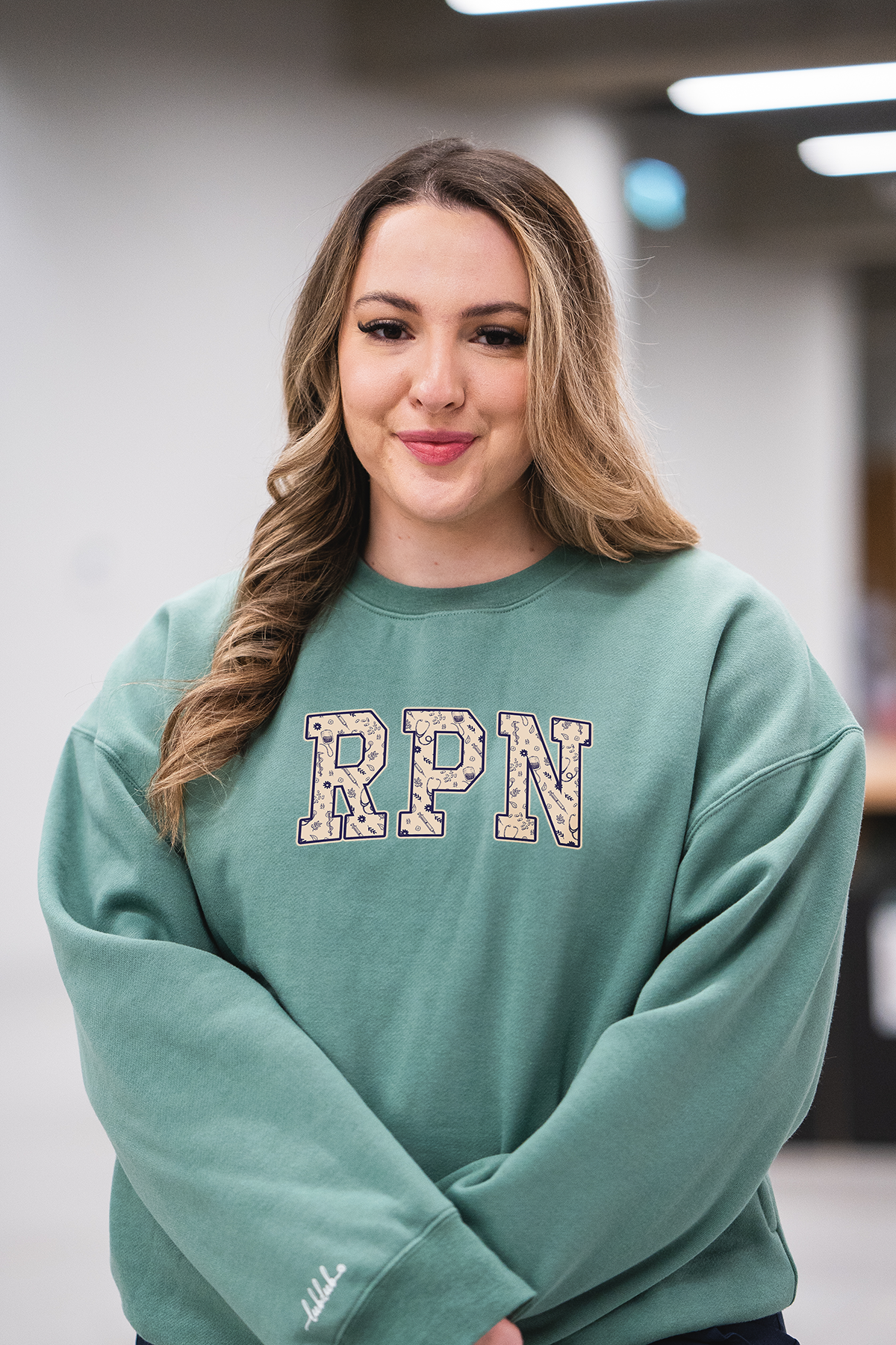 RPN Medical Varsity - Pocketed Crew Sweatshirt